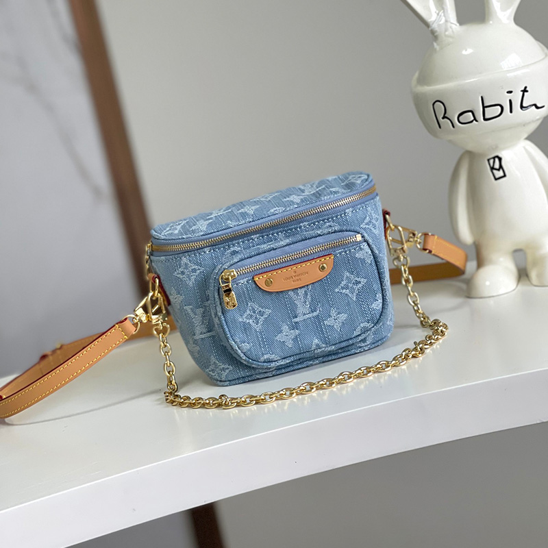 루이비통 미니 범백 모노그램 데님 M83353