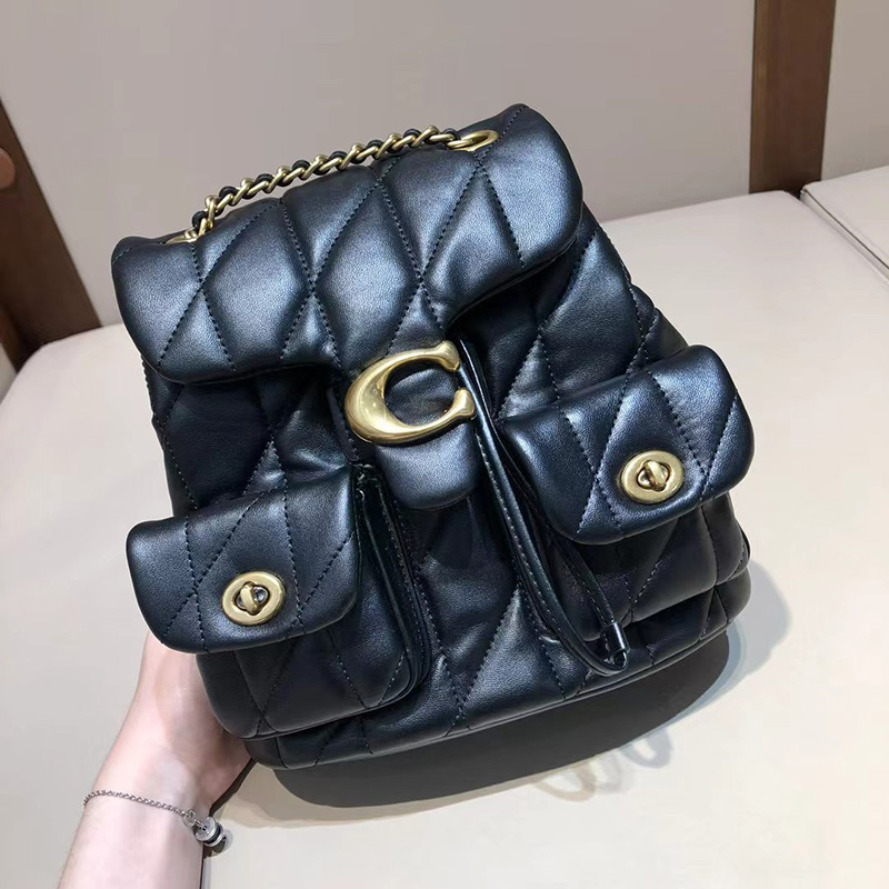 COACH 코치 태비 백팩 위드 퀼팅 3컬러 CU076