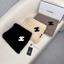 샤넬 고품질 스카프 머플러 3칼라 56